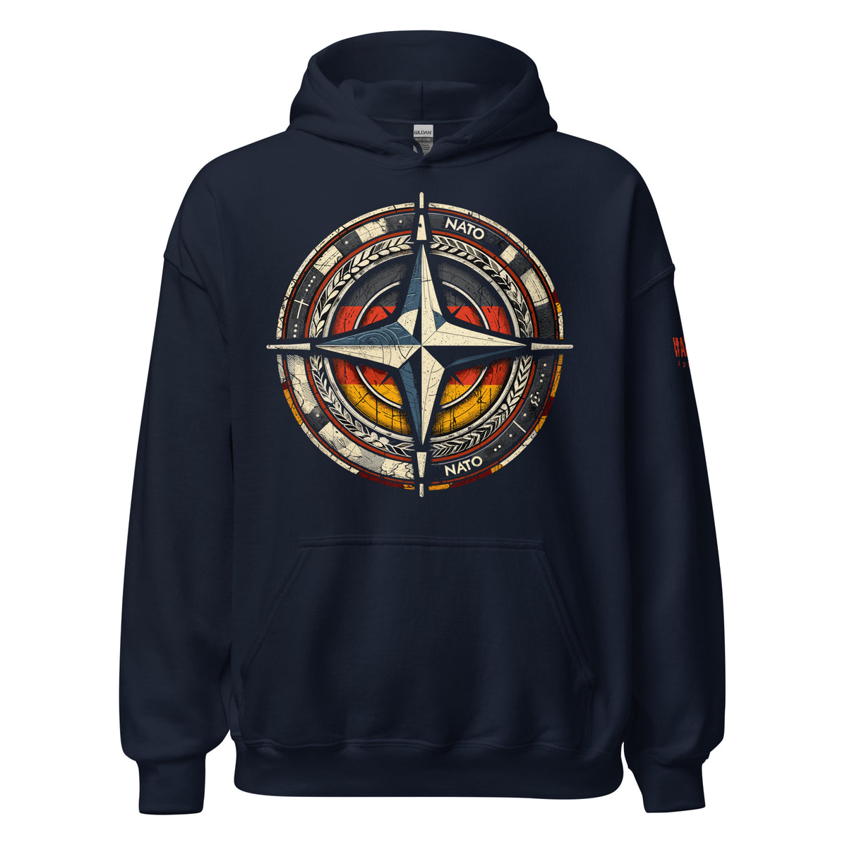 45.99 NATO Germany Unisex Hoodie WarTex Apparel Navy-5XL