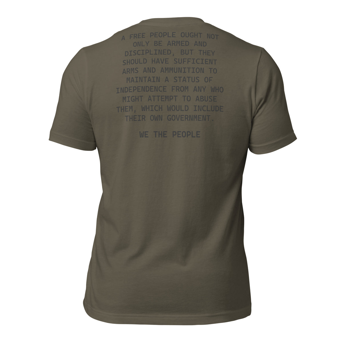 We The People Unisex T-shirt WarTex Apparel