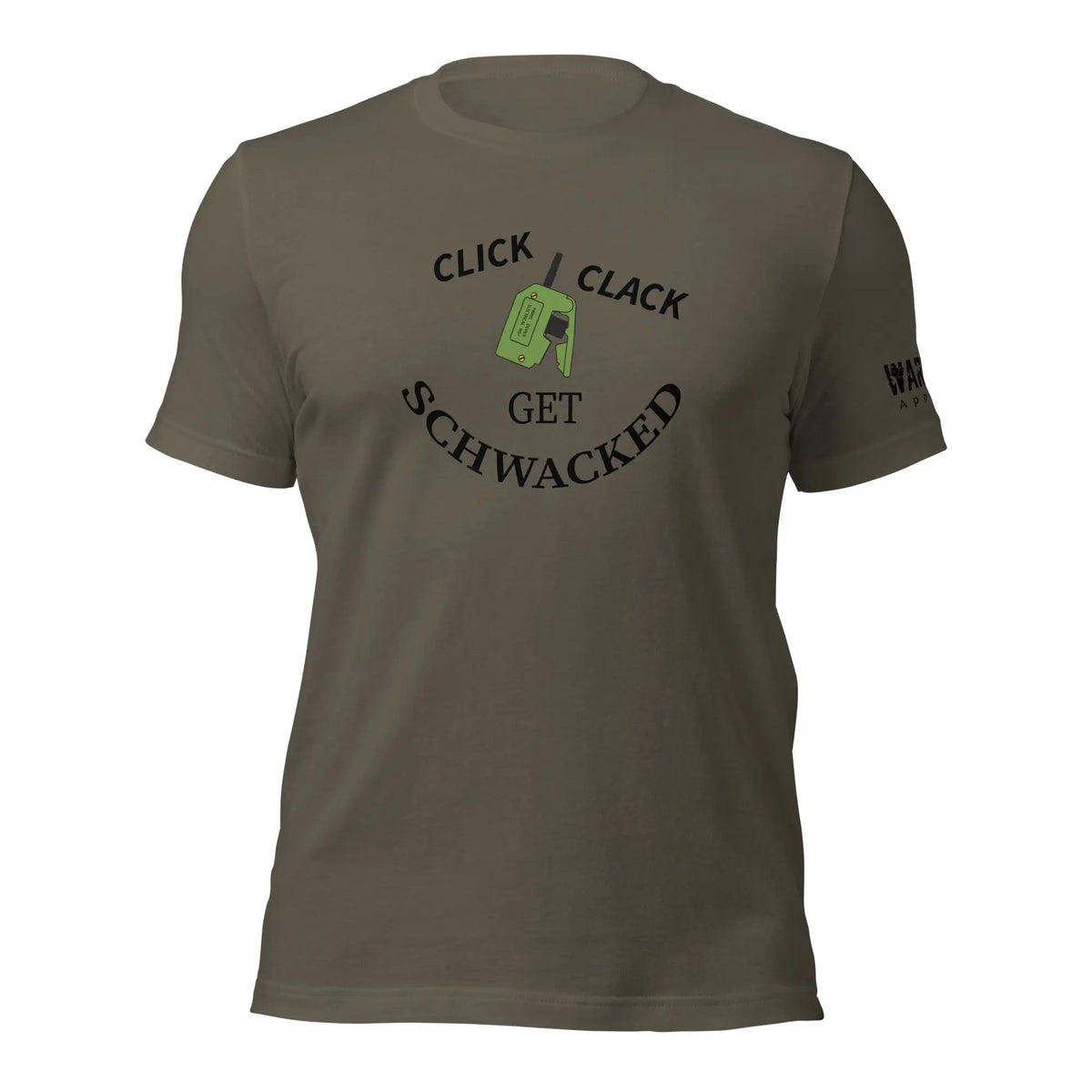 29.99 Click Clack Unisex T-shirt WarTex Apparel Army-4XL