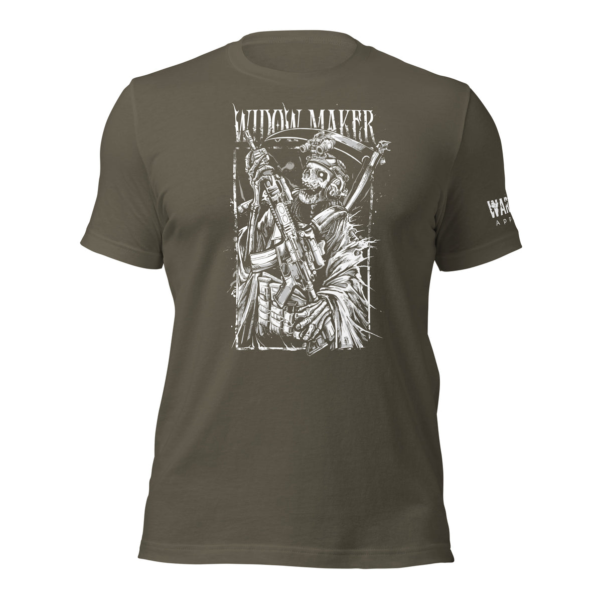 29.99 Widow Maker Unisex T-shirt WarTex Apparel Army-4XL