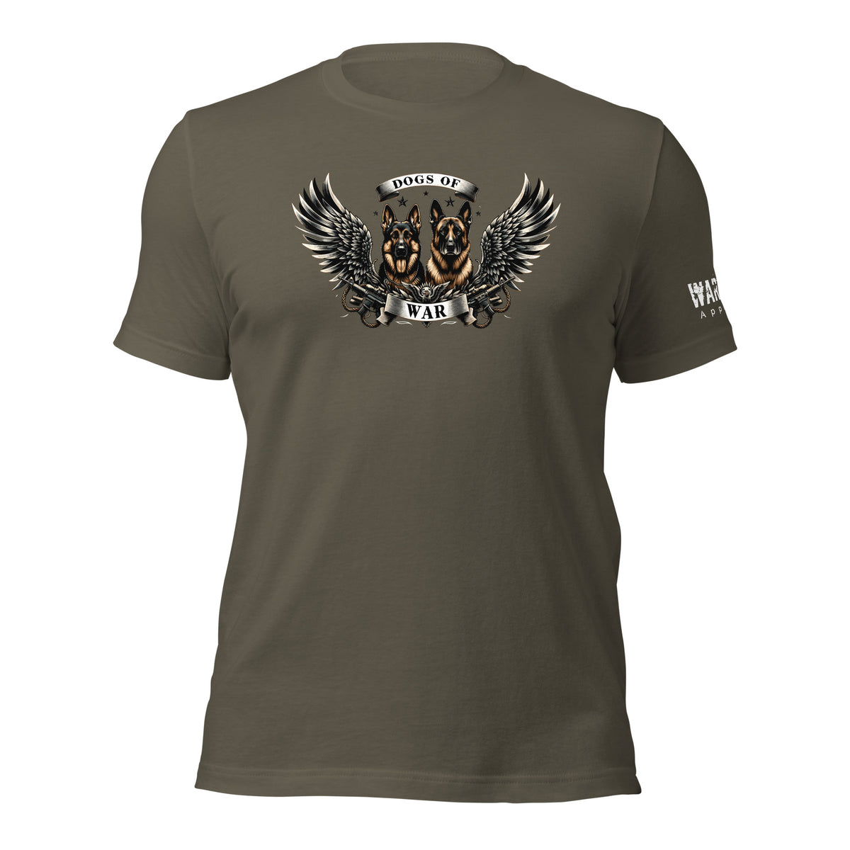 29.99 Dogs of War Unisex T-shirt WarTex Apparel Army-4XL