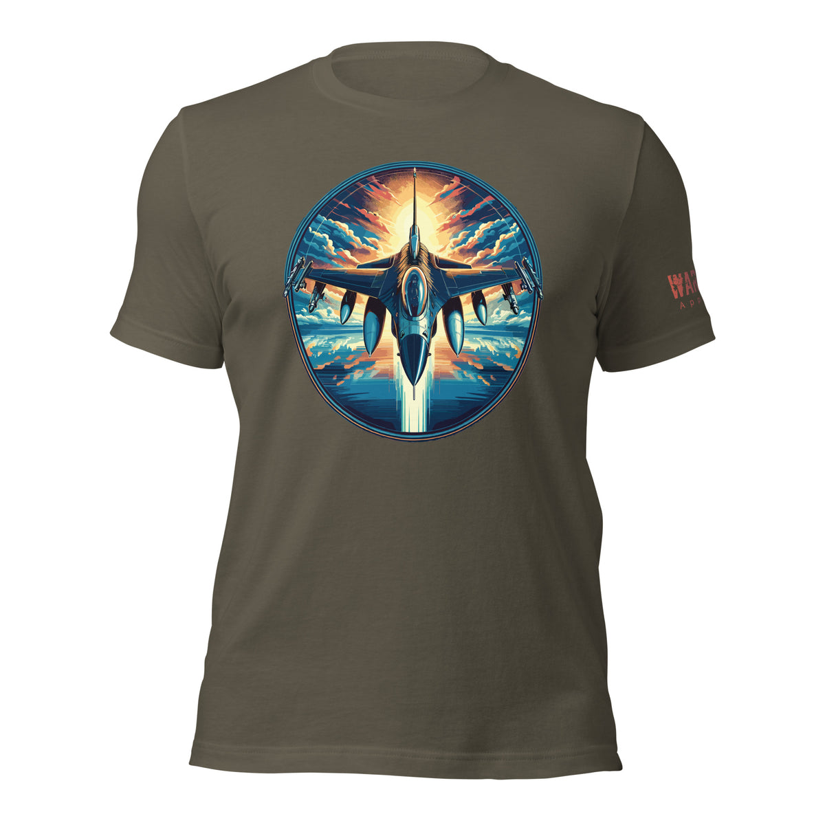 29.99 F-16 Fighting Falcon Unisex T-shirt WarTex Apparel Army-4XL