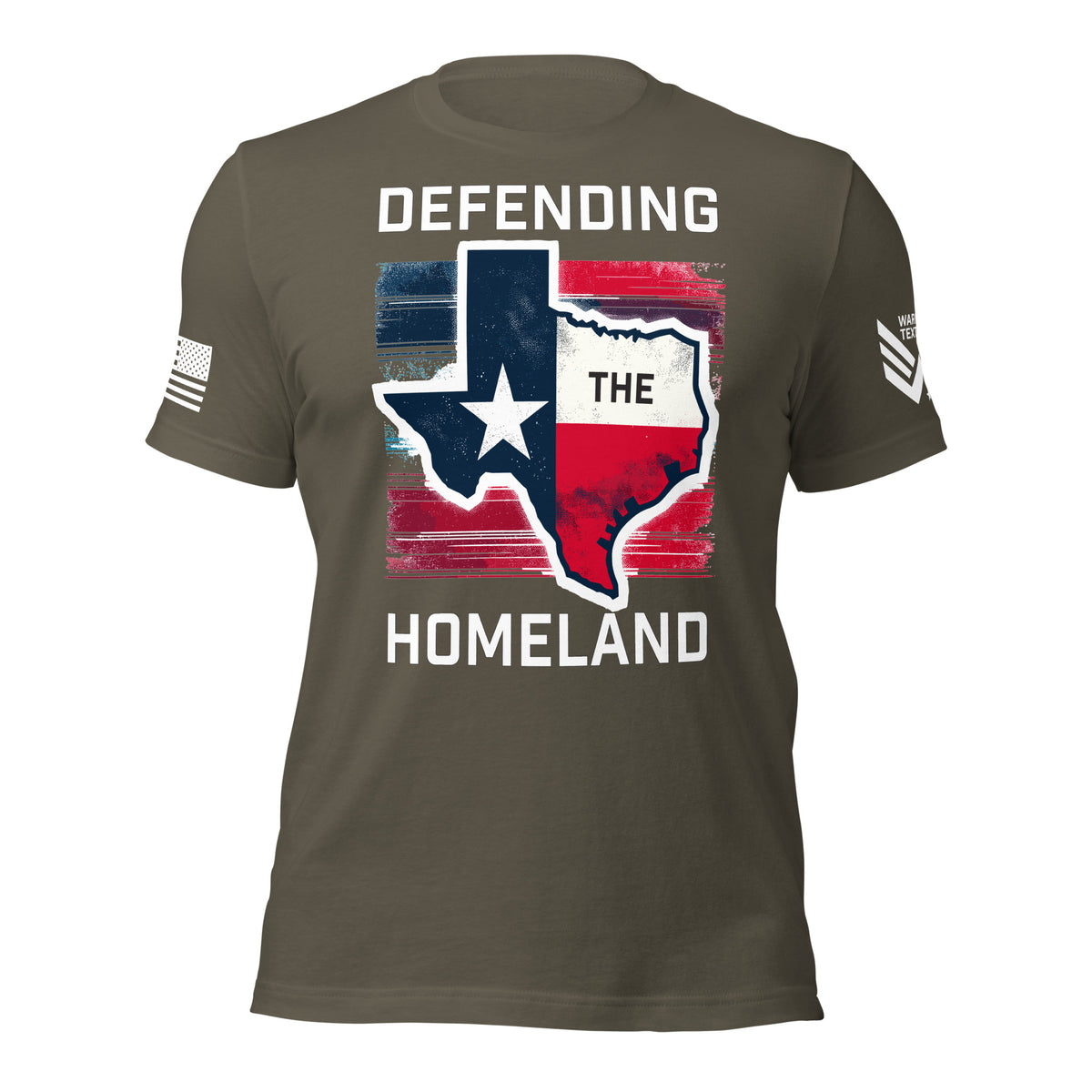 30.99 Texas: Defending the Homeland Unisex T-shirt WarTex Apparel Army-4XL