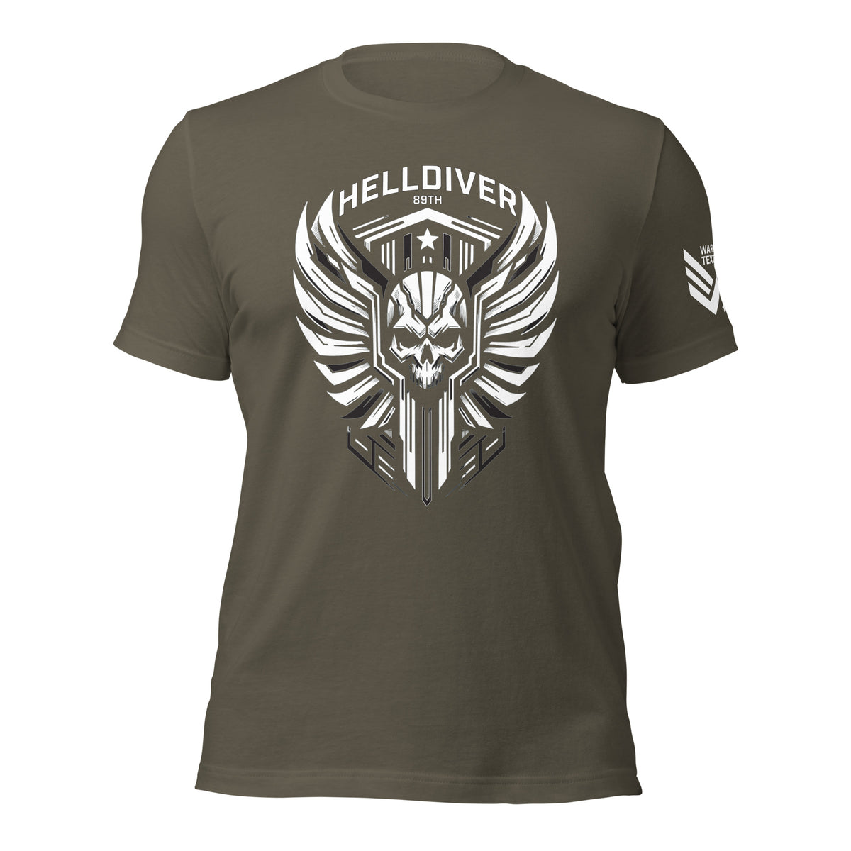 29.99 89th HELLDIVER Regiment Unisex T-shirt WarTex Apparel Army-4XL