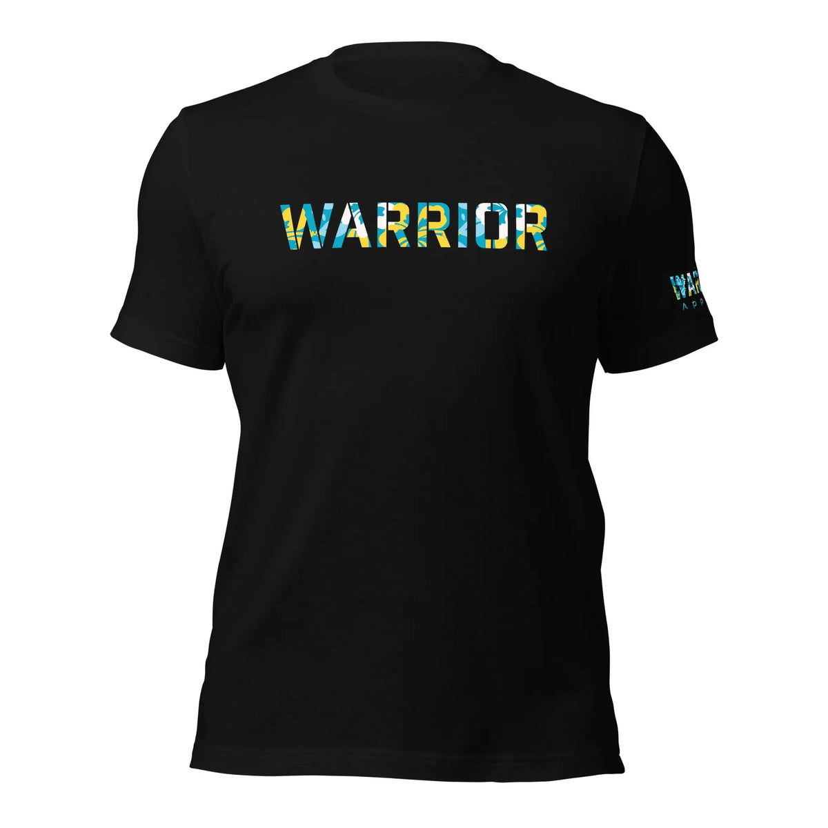 30.99 Tropical Warrior Unisex T-shirt WarTex Apparel Black-4XL