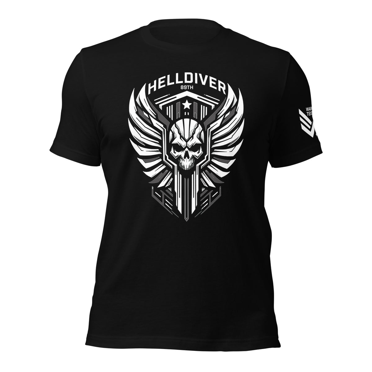 29.99 89th HELLDIVER Regiment Unisex T-shirt WarTex Apparel Black-4XL