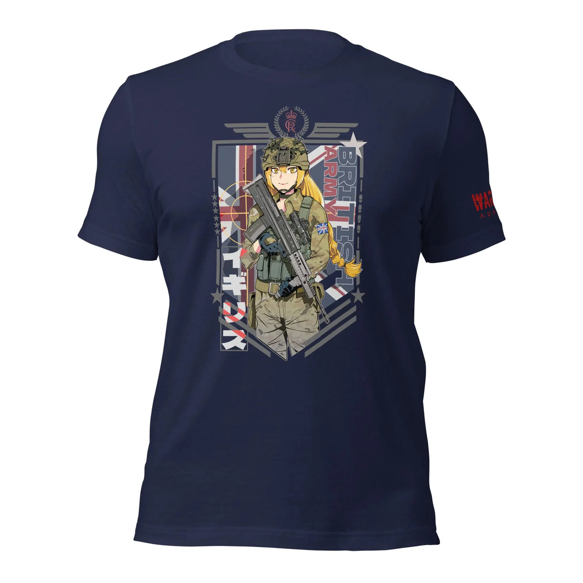 29.99 Legacy United Kingdom Psyops Unisex T-shirt WarTex Apparel Navy-4XL