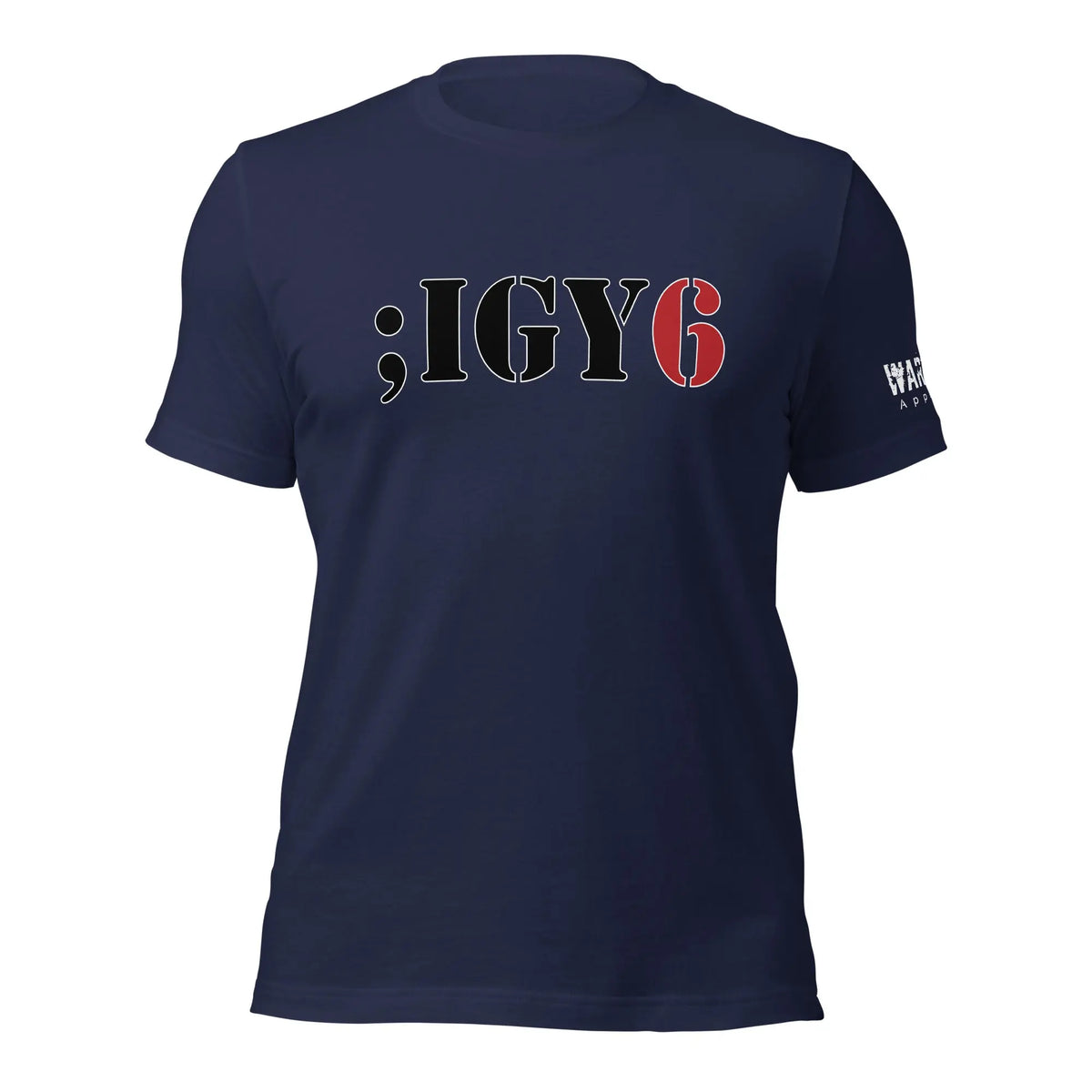 30.99 I Got Your Six Unisex T-shirt WarTex Apparel Navy-4XL